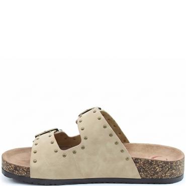 HEAVENLY FEET WOMENS SANDAL - BEIGE